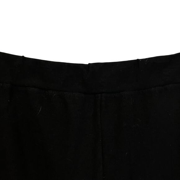Eileen Fisher Black Pull On Pants Straight Leg Elastic Waistband Plus Size 1X - Picture 5 of 7